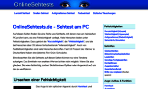 Onlinesehtests.de thumbnail