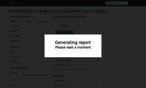 Onlineseotools.quora.com.statvoo.com thumbnail