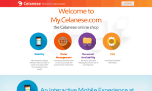Onlineshop.celanese.com thumbnail