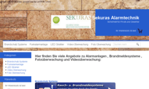 Onlineshop.sekuras-alarmtechnik.de thumbnail