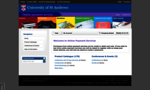 Onlineshop.st-andrews.ac.uk thumbnail