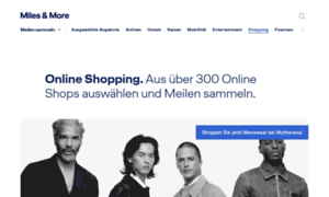 Onlineshopping.miles-and-more.com thumbnail
