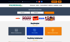 Onlinesinaq.az thumbnail