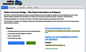 Onlinestructuraldesign.com thumbnail
