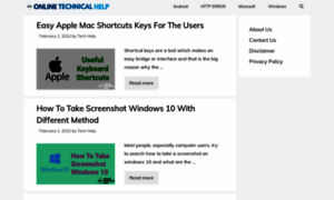 Onlinetechnicalhelps.com thumbnail