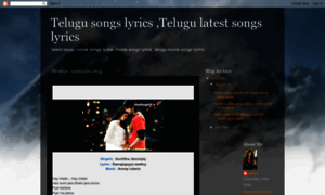 Onlinetelugusongslyrics.blogspot.in thumbnail