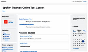 Onlinetest.spoken-tutorial.org thumbnail