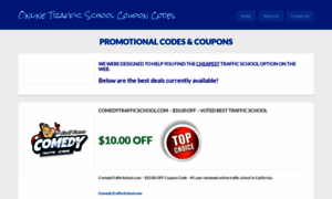 Onlinetrafficschoolcouponcodes.com thumbnail