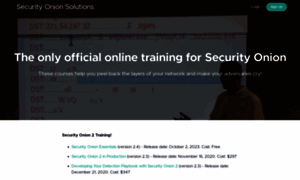 Onlinetraining.securityonionsolutions.com thumbnail