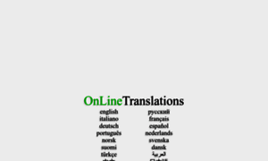 Onlinetranslations.biz thumbnail