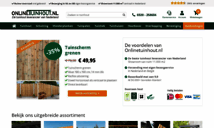 Onlinetuinhout.nl thumbnail