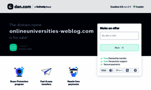 Onlineuniversities-weblog.com thumbnail