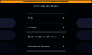 Onlinevideoguide.com thumbnail