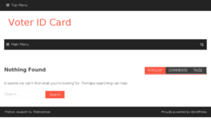 Onlinevoteridcard.in thumbnail