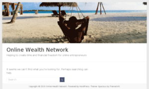 Onlinewealthnetwork.com thumbnail