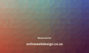 Onlinewebdesign.co.za thumbnail