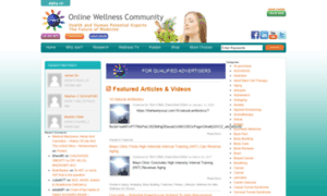 Onlinewellnesscommunity.com thumbnail