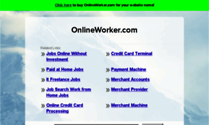 Onlineworker.com thumbnail