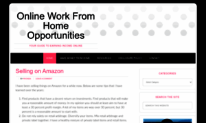Onlineworkfromhomeopportunities.com thumbnail