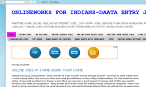 Onlineworks2india.blogspot.in thumbnail