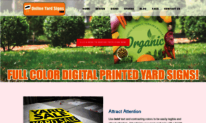 Onlineyardsigns.com thumbnail