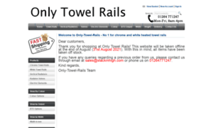 Only-towel-rails.co.uk thumbnail