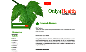 Only4health.blogspot.com thumbnail