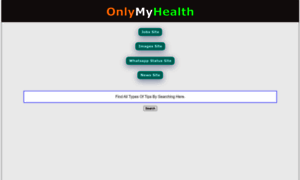 Onlymyhealth.today thumbnail