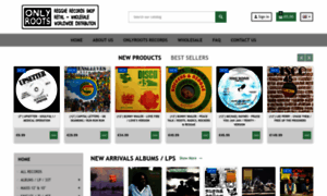 Onlyroots-reggae.com thumbnail