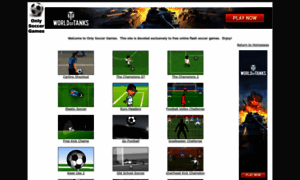 Onlysoccergames.com thumbnail