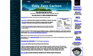 Onlyzerocarbon.org thumbnail