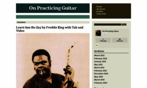 Onpracticingguitar.chrisbottaguitar.com thumbnail