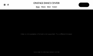 Onstagedancecenter.com thumbnail