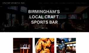 Ontapsportscafe.com thumbnail