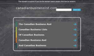 Ontario.canadianbusinesslist.com thumbnail