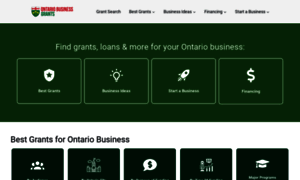 Ontariobusinessgrants.com thumbnail