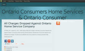 Ontarioconsumershomeservices.blog.com thumbnail