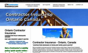 Ontariocontractorinsurance.com thumbnail