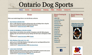 Ontariodogsports.ca thumbnail