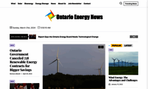 Ontarioenergyreport.ca thumbnail
