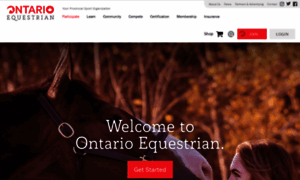 Ontarioequestrian.ca thumbnail