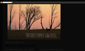 Ontariofamilylawblog.blogspot.ca thumbnail