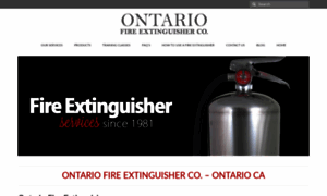 Ontariofireextinguisher.com thumbnail