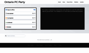 Ontariopcparty.polimeter.org thumbnail