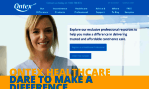 Ontexhealthcare.com.au thumbnail