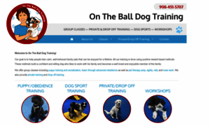 Ontheballdogtrainingnj.com thumbnail