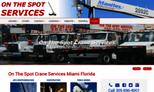 Onthespotcraneservices.com thumbnail