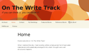 Onthewritetrack.org thumbnail