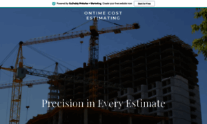 Ontimecostestimating.com thumbnail