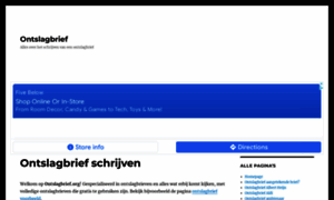 Ontslagbrief.org thumbnail